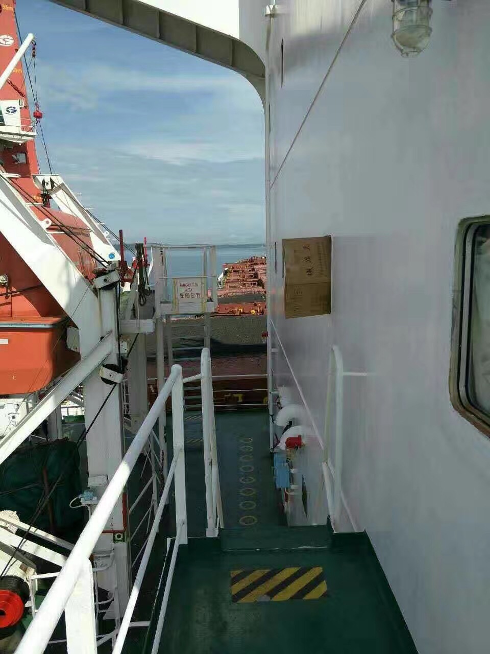 国际货轮工作环境图