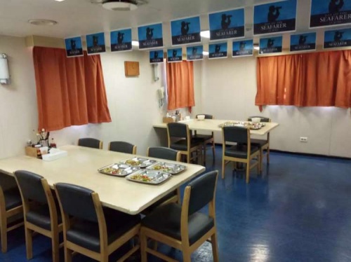 国际货轮工作环境图