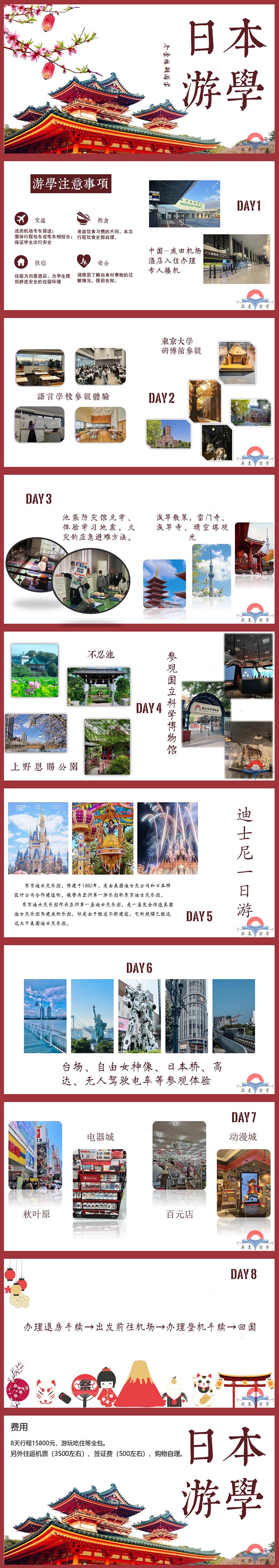 日本游学，开启你的日本之旅（8Day）